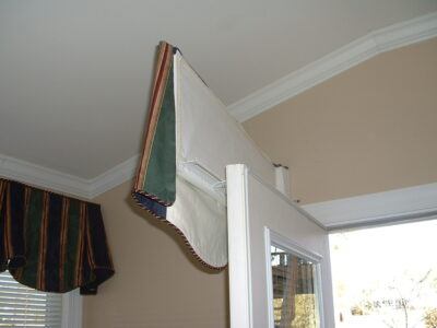 Operable Door Valances & Window Treatments in Raleigh NC