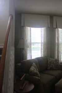 Custom Valances, Shades & Top Treatments in Apex NC